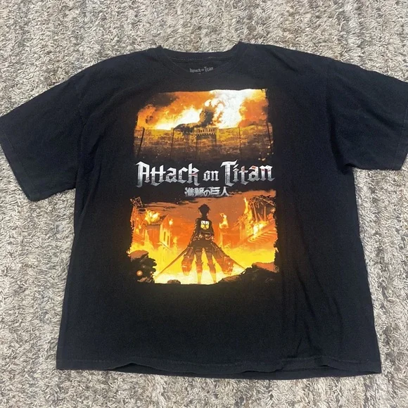 Attack on titan men’s T-shirt size 2X - Picture 5 of 5